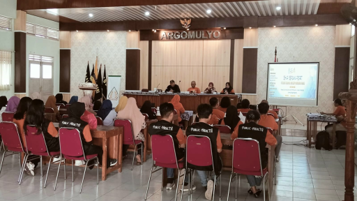 Pengabdian Kepada Masyarakat Program Studi Kesehatan Masyarakat Program Sarjana Fakultas Ilmu Kesehatan Universitas Respati Yogakarta di Kalurahan Argomulyo, Cangkringan Sleman DIY