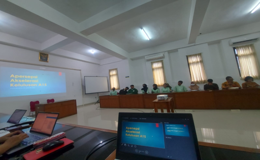 PROGRAM STUDI KESMAS PROGRAM SARJANA SELENGGARAKAN APERSEPSI AKSELERASI KELULUSAN MAHASISWA A15